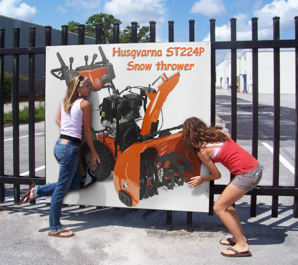 Husqvarna ST224P Snow thrower Quality Snow Blowers