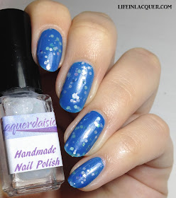 Laquerdaisical Frosted Fancy Review and Swatches indie