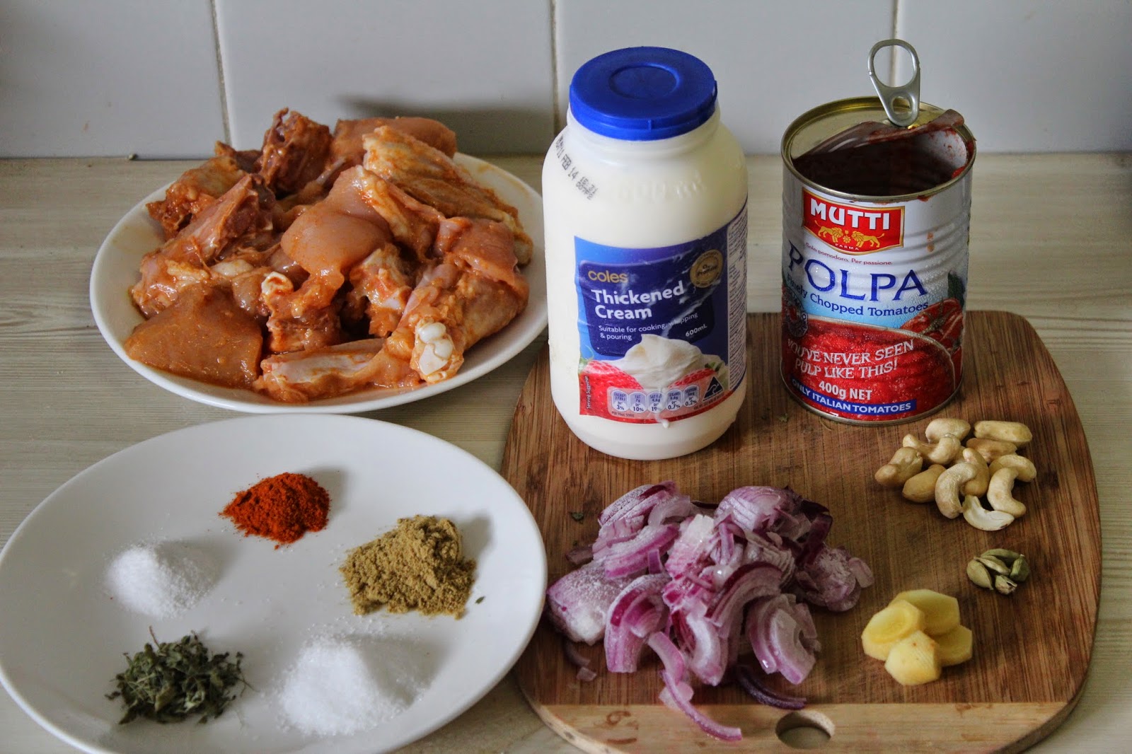 Mye's Kitchen Restaurant Style Butter Chicken Recipe / Chicken Tikka