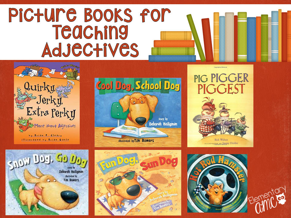 Unpack Your Adjectives Books and Activities to Teach Students to Add