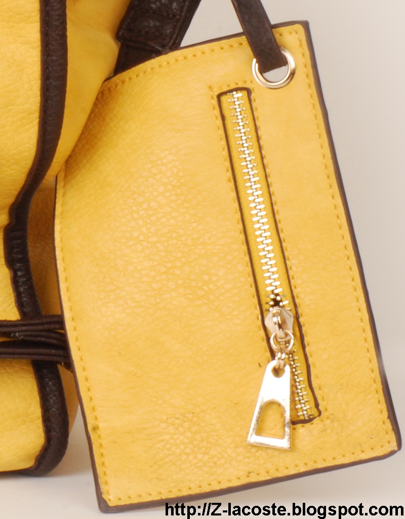 ZLacoste Beautiful Yellow Ladies Bag.