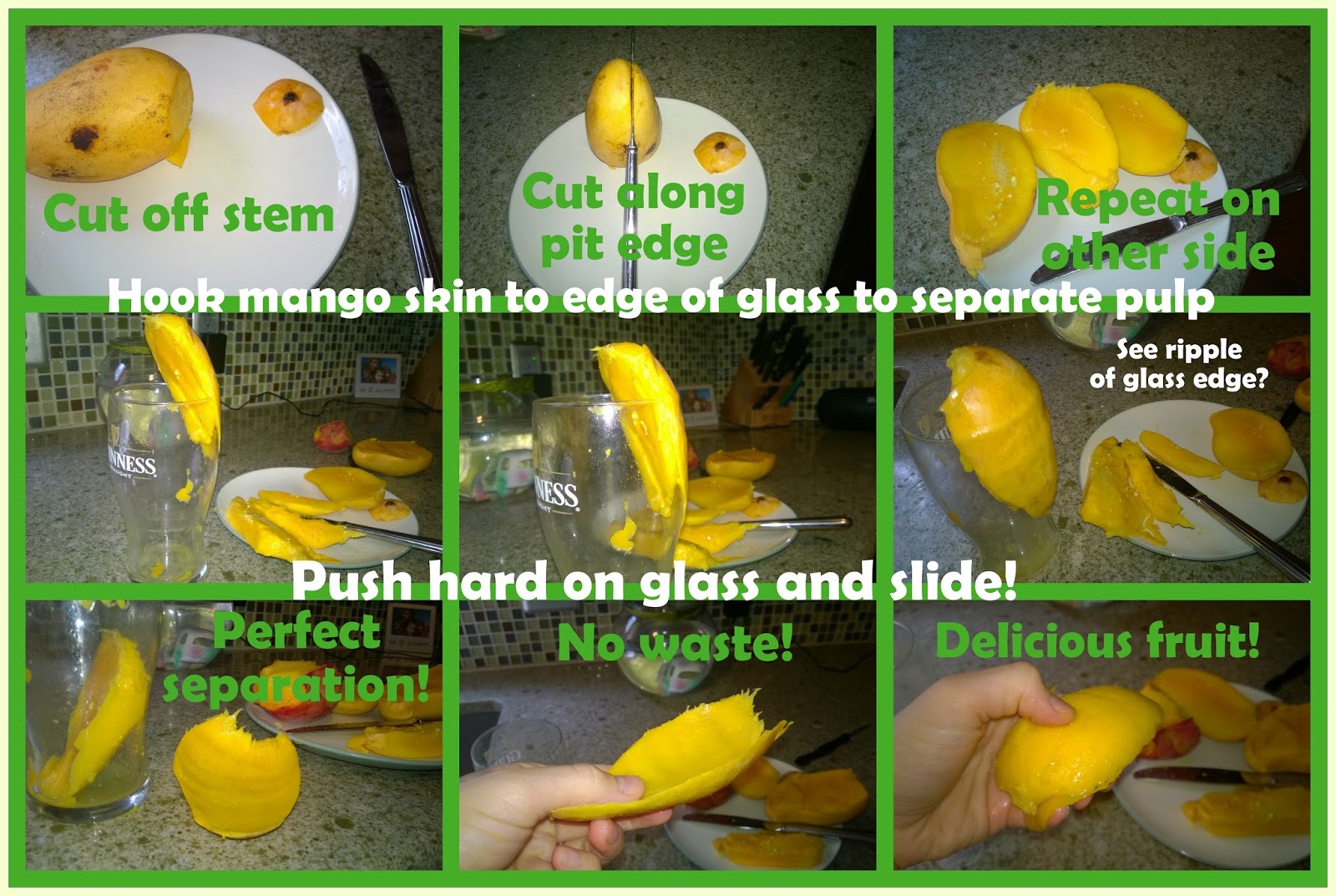 FreshYou Nutrition, Fitness, and Wellness Mango Peeling Made EASY!