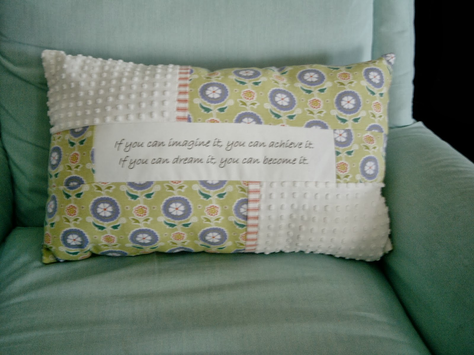 Pink Lemonade Ideas Pillows with a Message