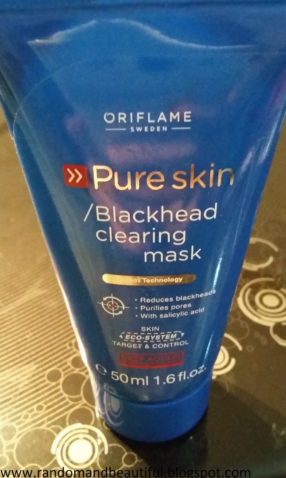 Shany said so Oriflame's Pure Skin Blackhead Clearing Mask Review