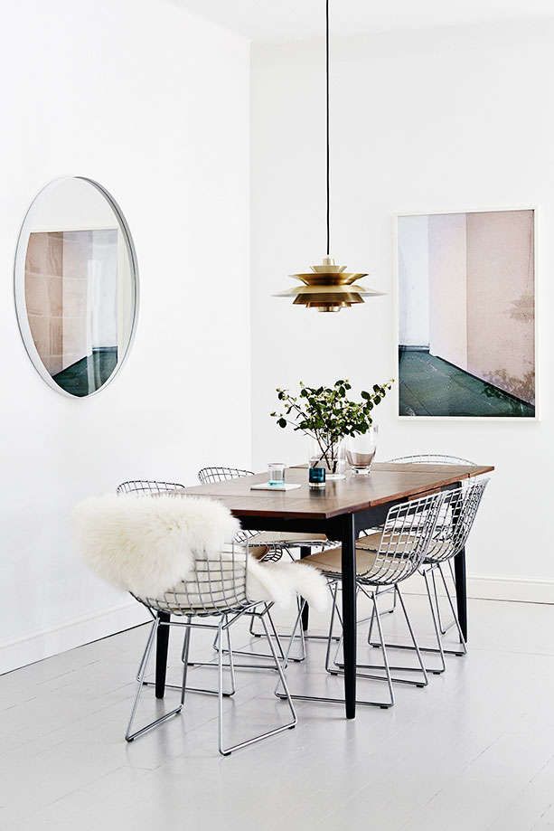 White wall gallery: spis med kunst...