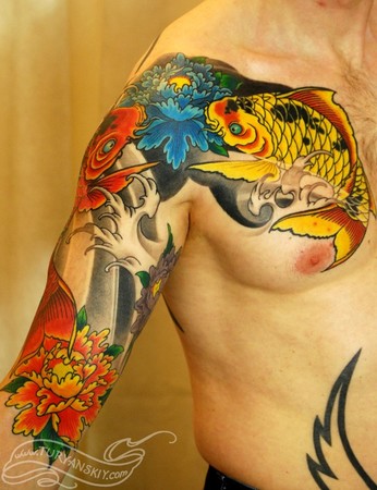 Koi Fish Tattoo Any research will return a fairly constant result with