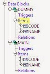 Oracle Forms : Form Level Property : First Navigation Data Block