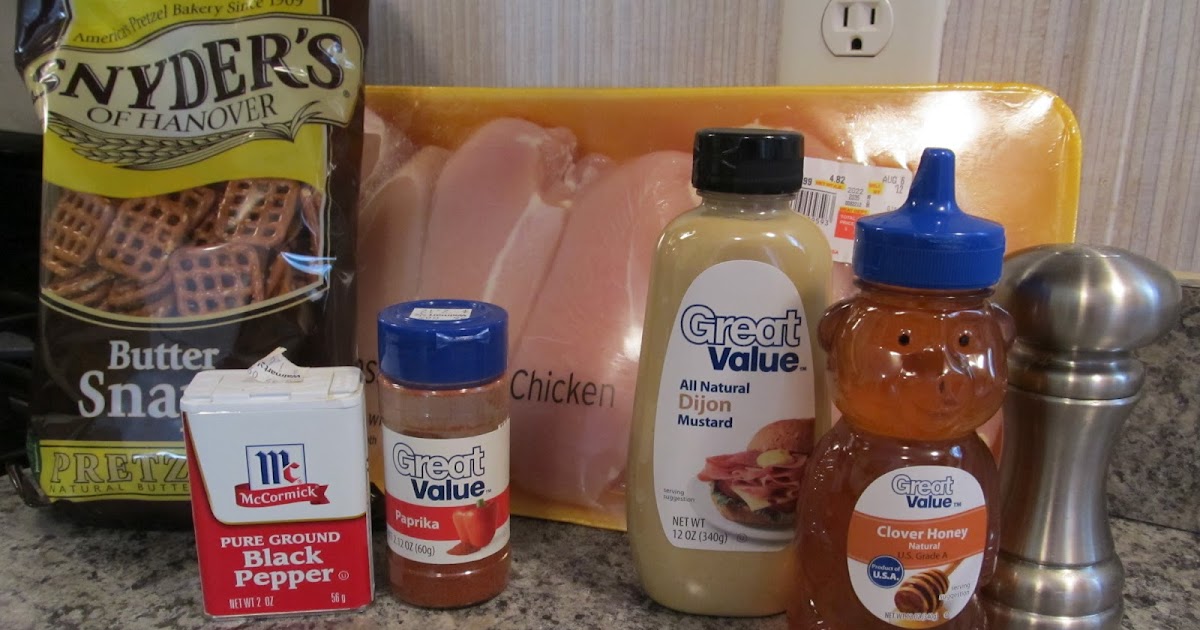 Keeza's Freezer Meals Honey Mustard Pretzel Crusted Chicken Tenders