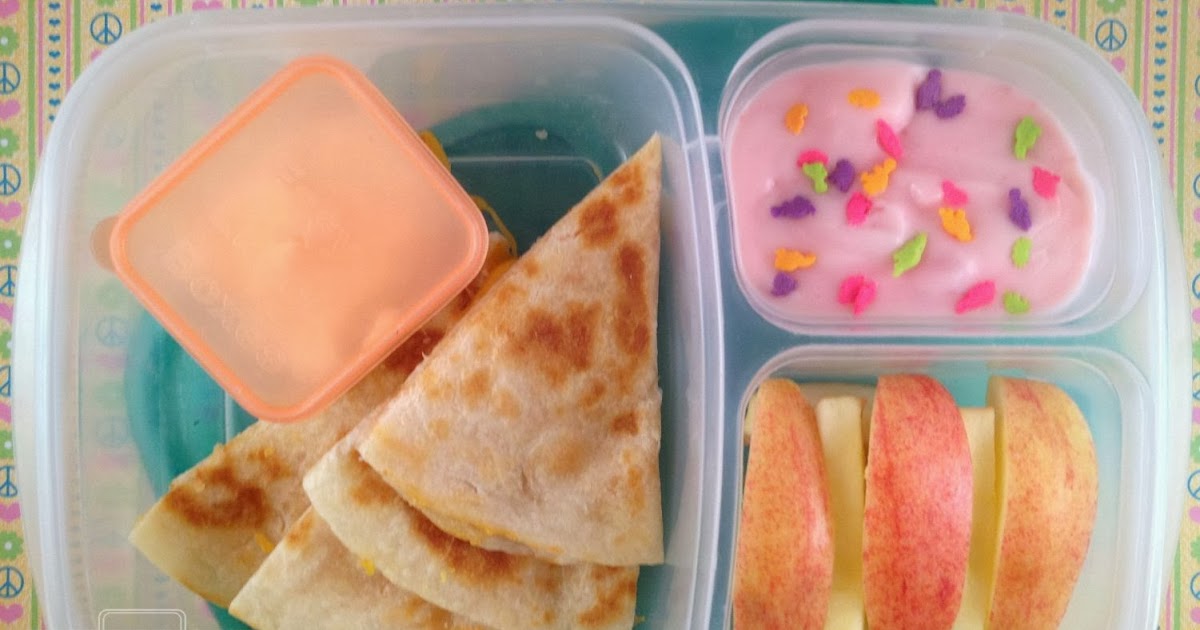 Easy Cheese Quesadilla Lunch