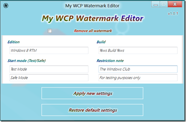 Windows 8.1 Watermark Kaldırmak
