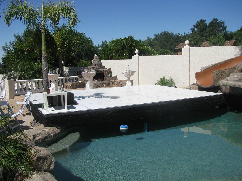 Dance Floor Pool Covers October 2012