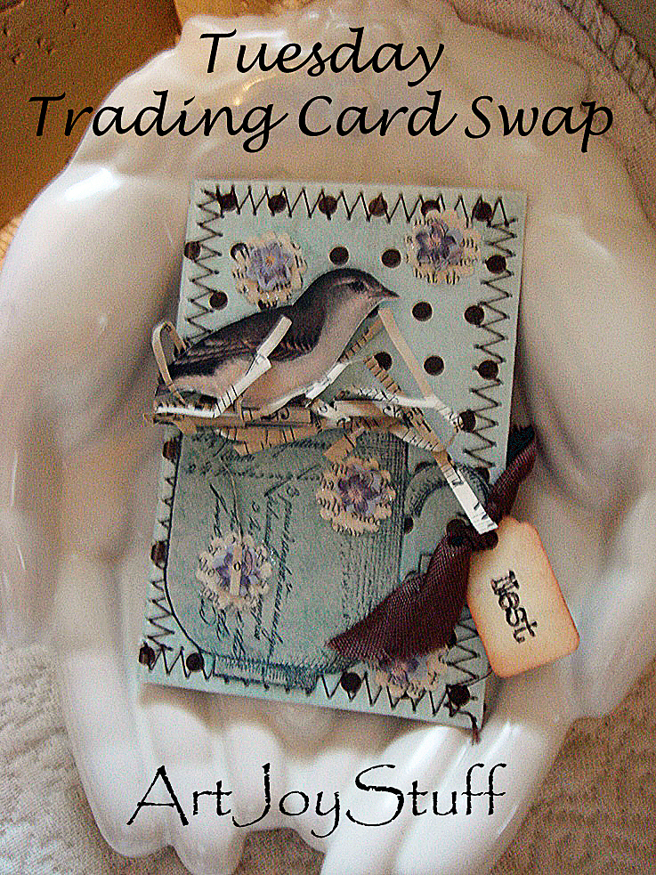 ArtJoyStuff Here's An Extra Day For This Week's Tuesday Trading Card