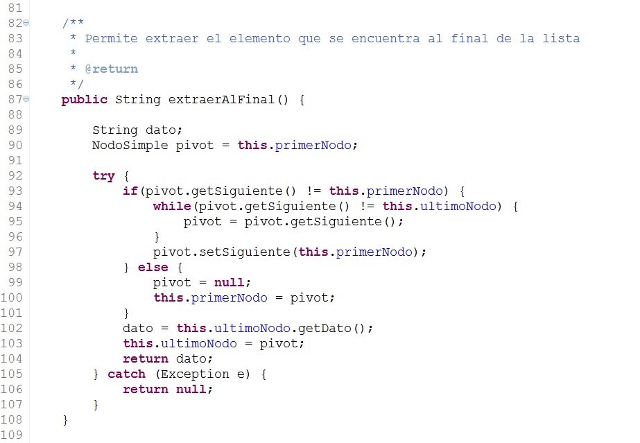 Codigos y algo mas Listas Circulares en JAVA