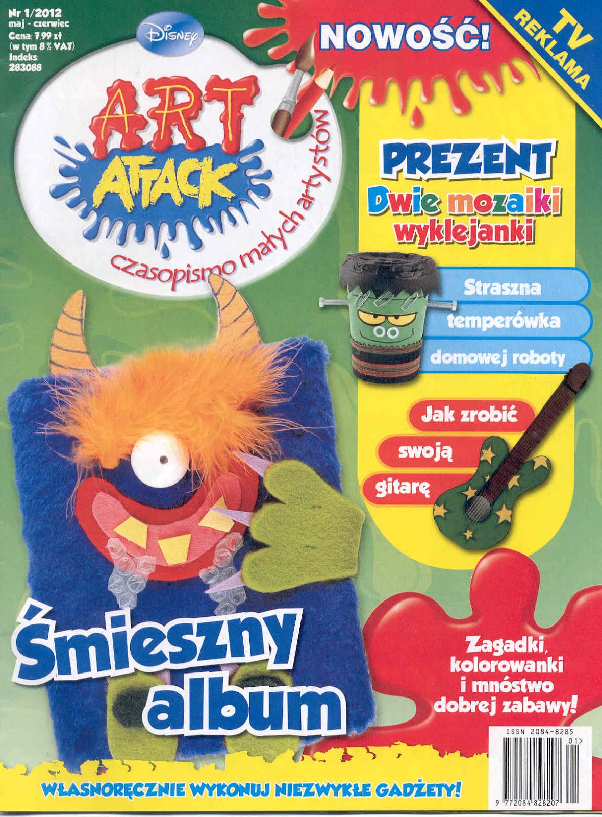 Dodatki w kiosku (+sklepy) Art Attack 1/12