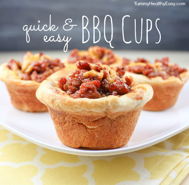Quick and Easy BBQ Cups | Yummy Healthy Easy