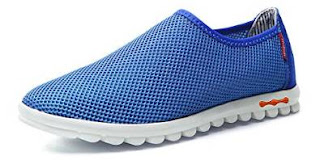 Legend E.C Men's water shoes breathable mesh slip on shoes Diet Cookies