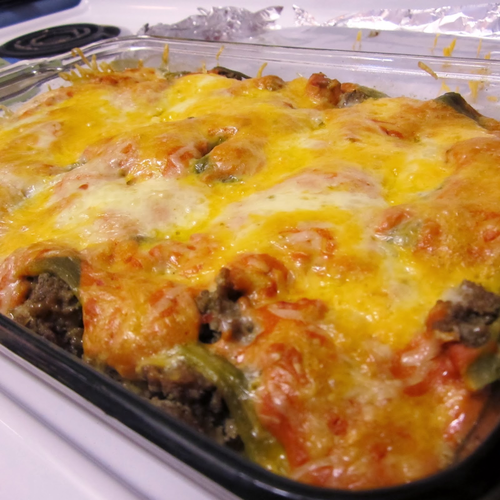 chile relleno casserole with ground beef