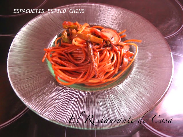 Espaguetis Con Verduras Y Soja (estilo Chino)
