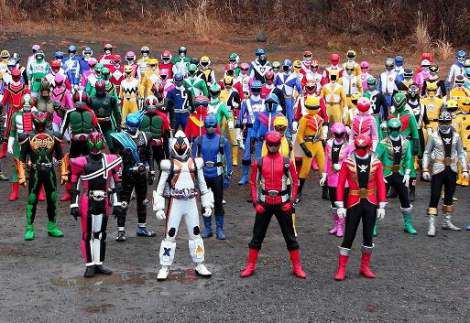 Jefusion Japanese Entertainment Blog The Center Of Tokusatsu Kamen Rider X Super Sentai X Space Sheriffs Super Hero Taisen Z