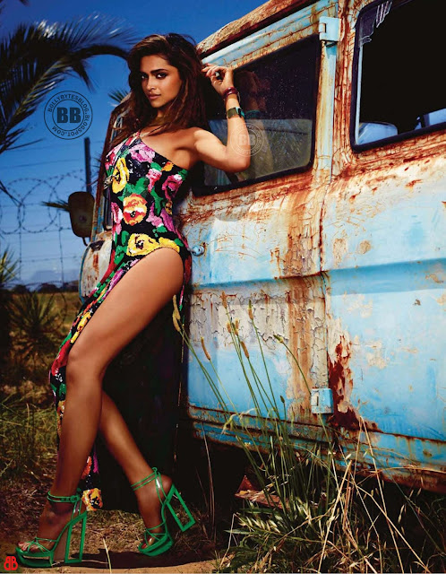 Hot Deepika Padukone Photoshoot for Vogue Magazine Cover June 2012 