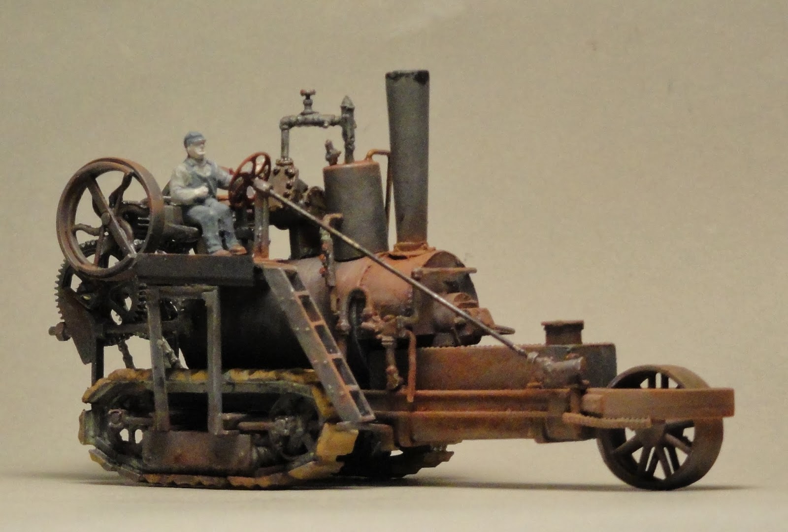 Model Railroad Minutiae Holt steam tractor model