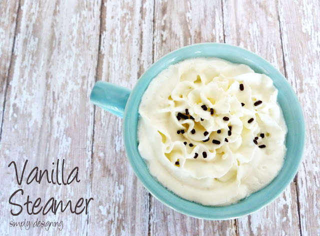 Vanilla Steamer | perfect cold weather drink to share with family and friends | #drinks #recipe #mykindofholiday #spon