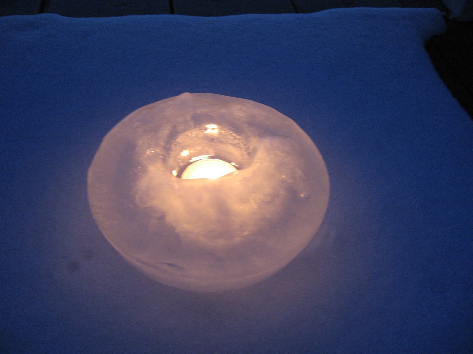 Almost Unschoolers Winter Ice Lanterns