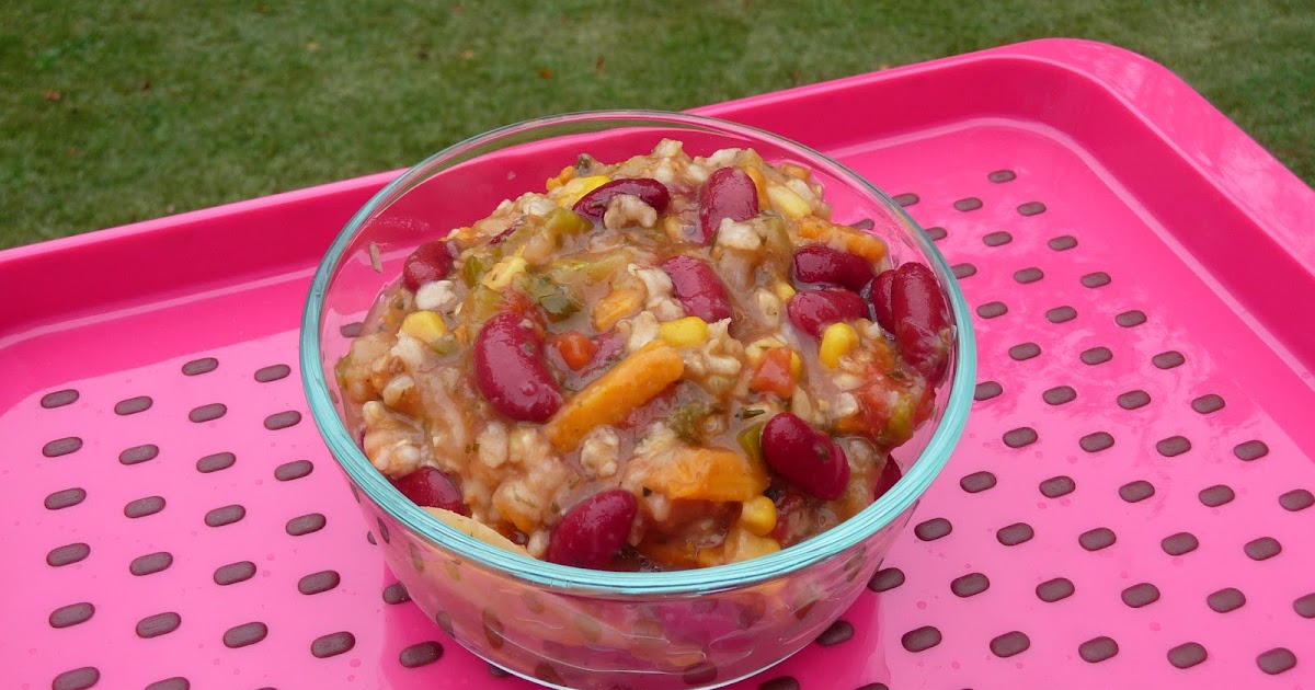 PinkVegan Zucchini, Potato, Bean Casserole