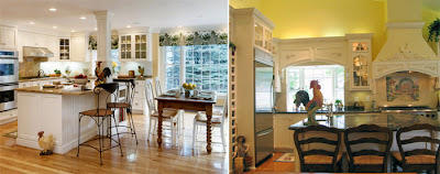 French kitchen, French style kitchen, French country kitchen