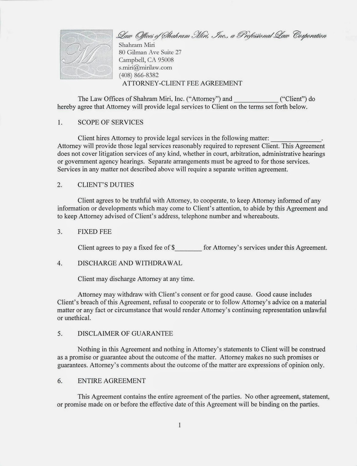 Estate Planning in California Attorney Fees Hourly, Flat and Contingency