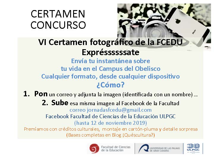 CONCURSO FOTOGRÁFICO EXPRÉSSSSSSATE