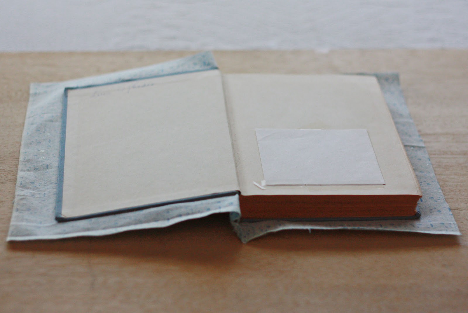 amy j. delightful blog Fabric Covered Book HowTo/ Tutorial