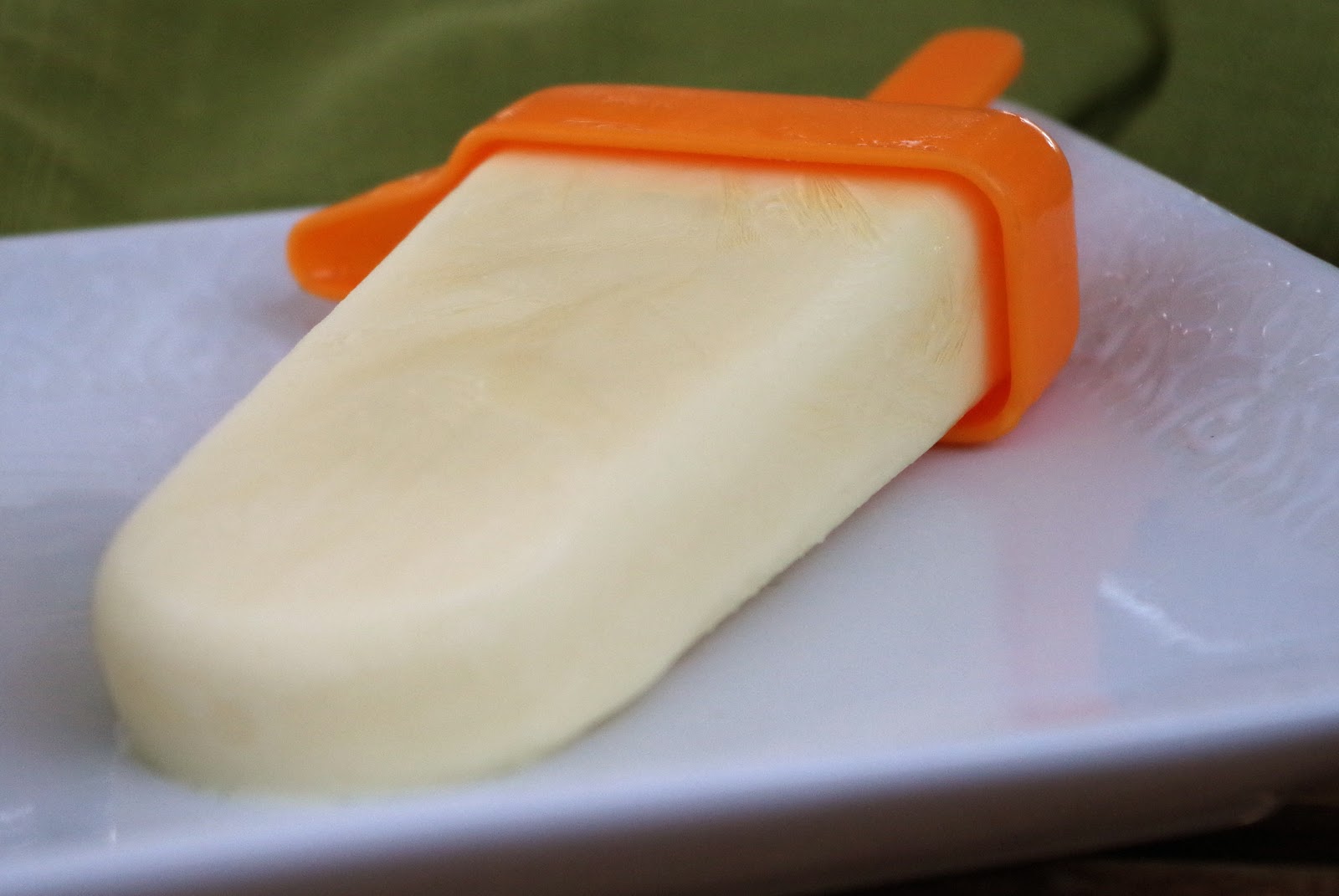 Pancake Drama OrangeJuice Yogurt Popsicles and Frozen Grapes