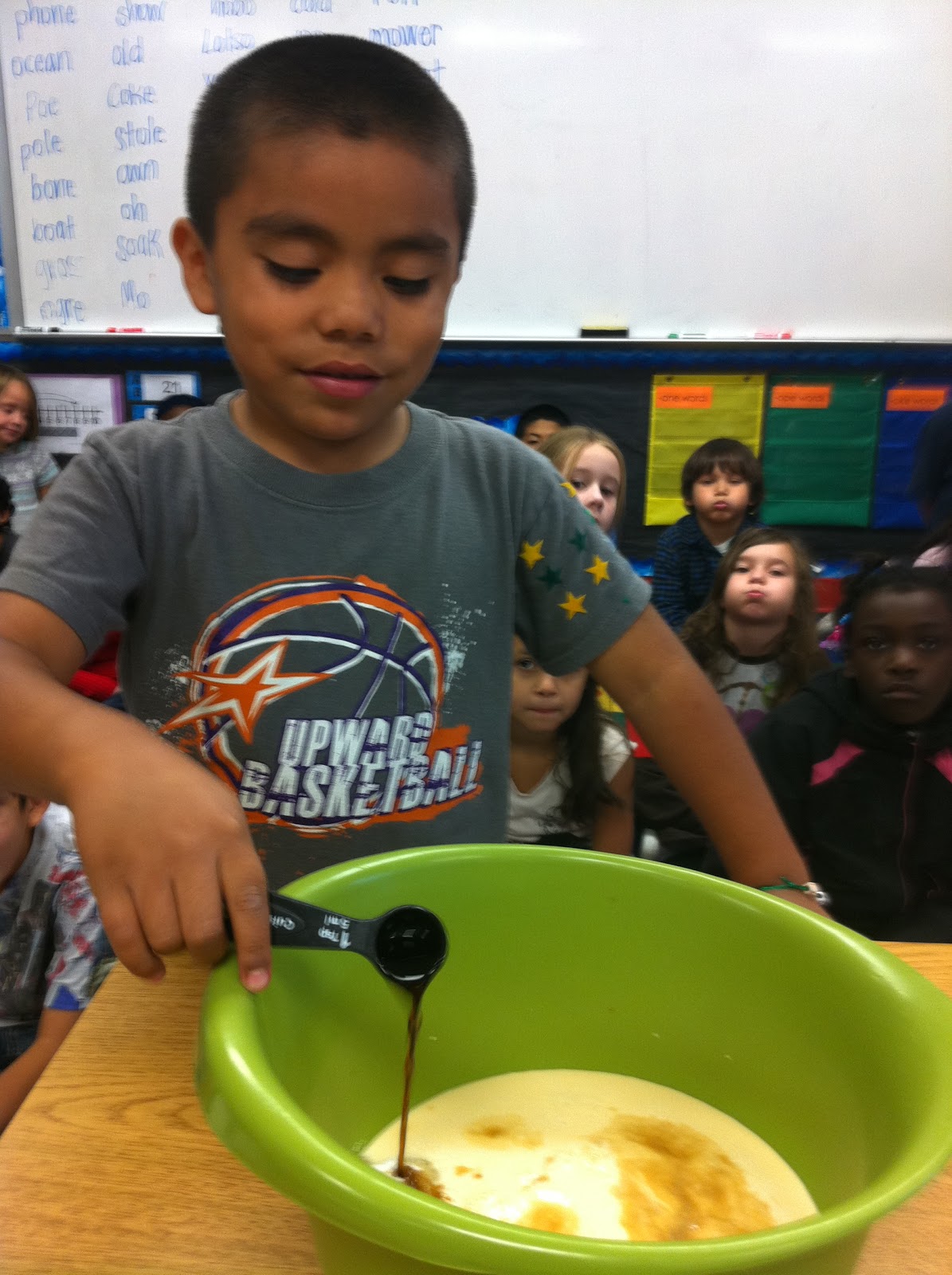 Fun in First Grade! Making Ice Cream!