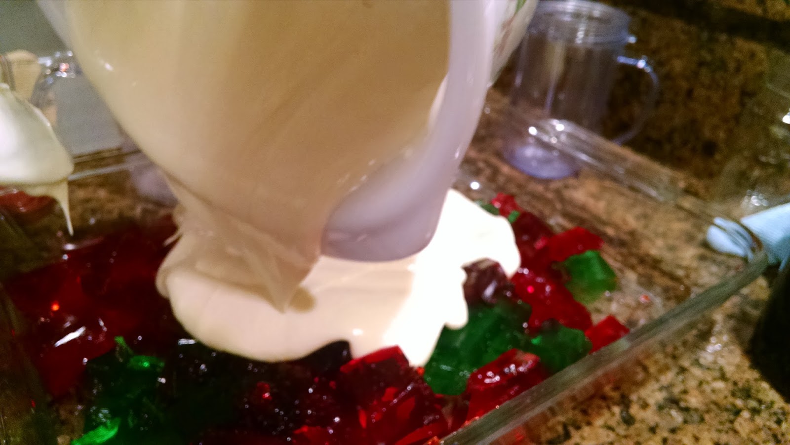 Must Run in the Family Stained Glass Christmas Gelatin