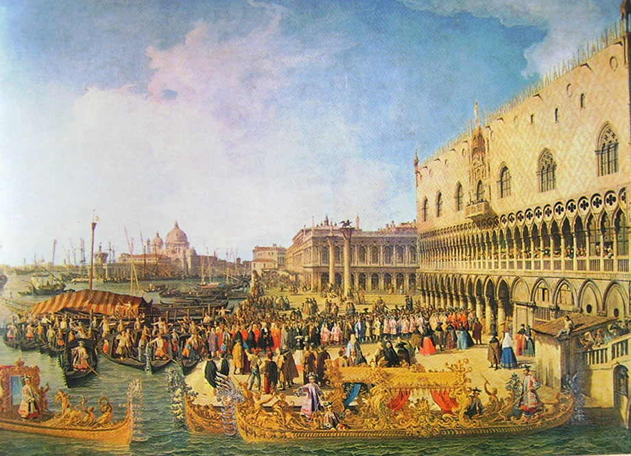 Canaletto A Regatta On The Grand Canal Artista Quadro Riproduzione Dipinto Olio Evoluaenergia Com Br