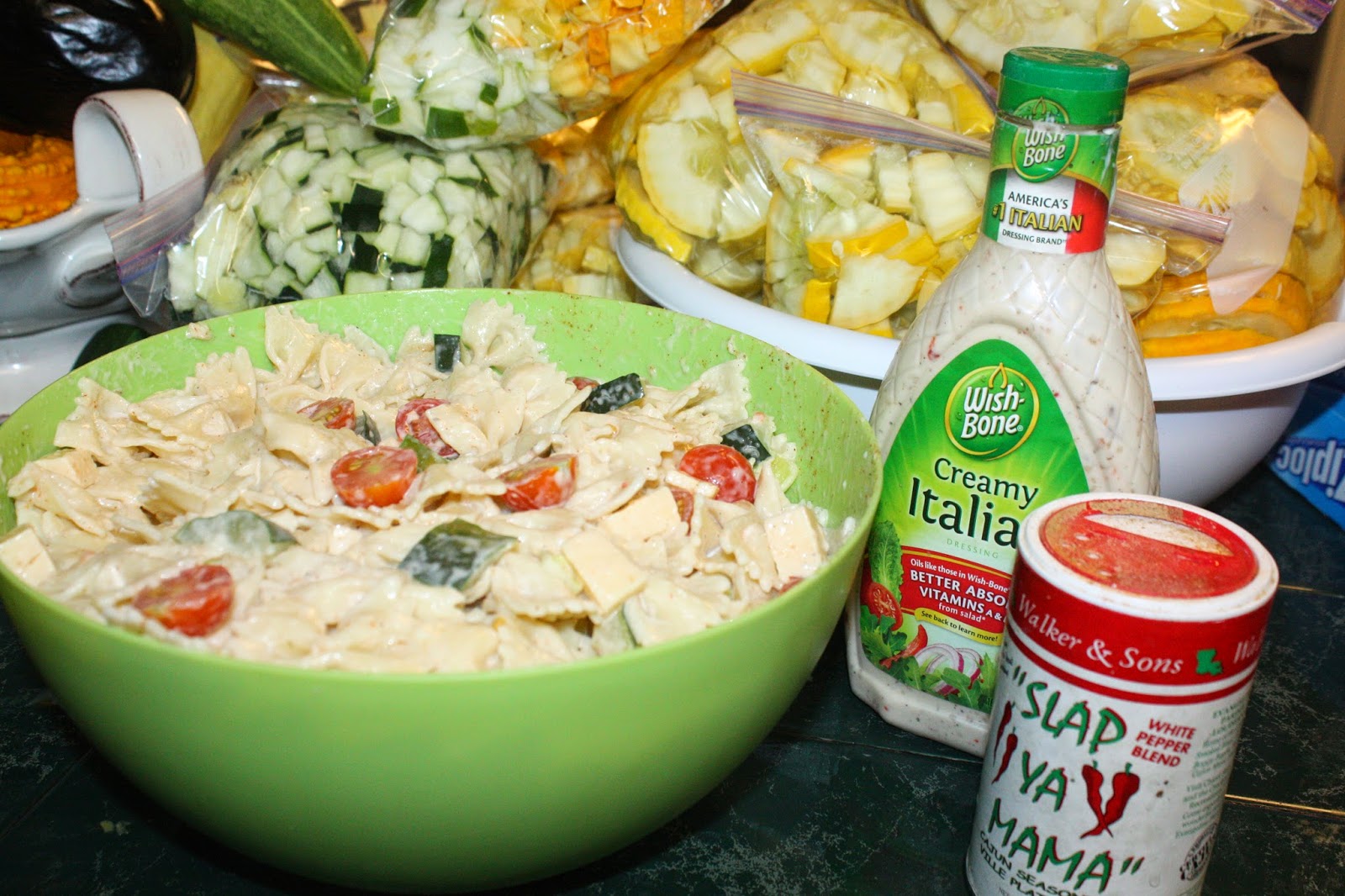 The Ranch Kitchen Garden Fresh Pasta Salad