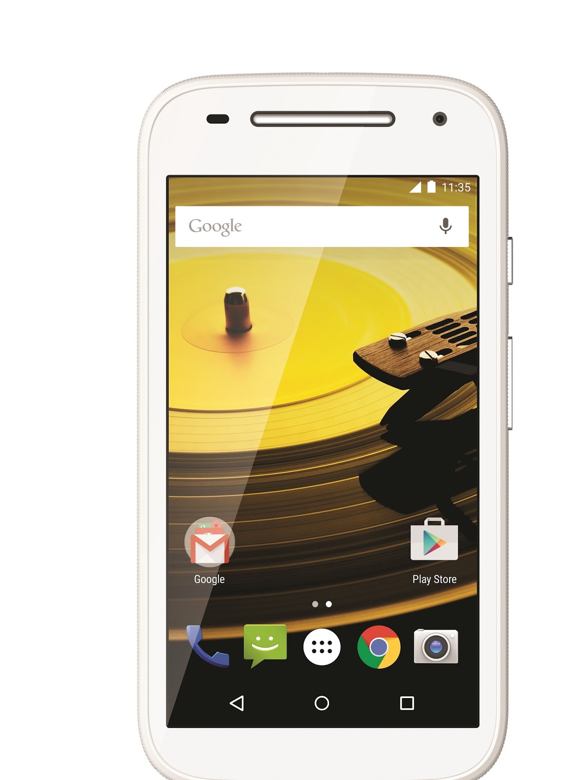 Moto%2BE%2B(2nd%2BGen.)%2BFront%2B %2BWhite