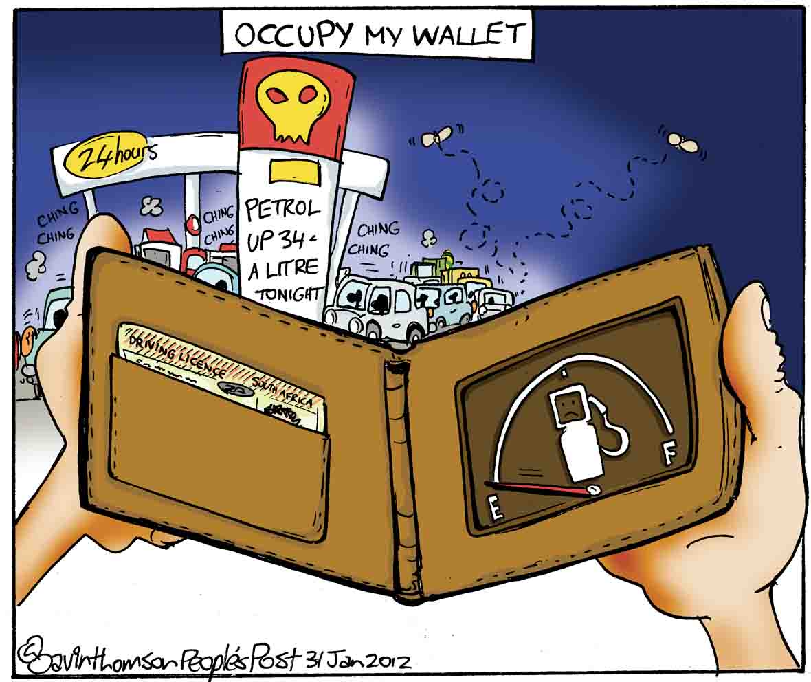 people's post cartoons empty wallet