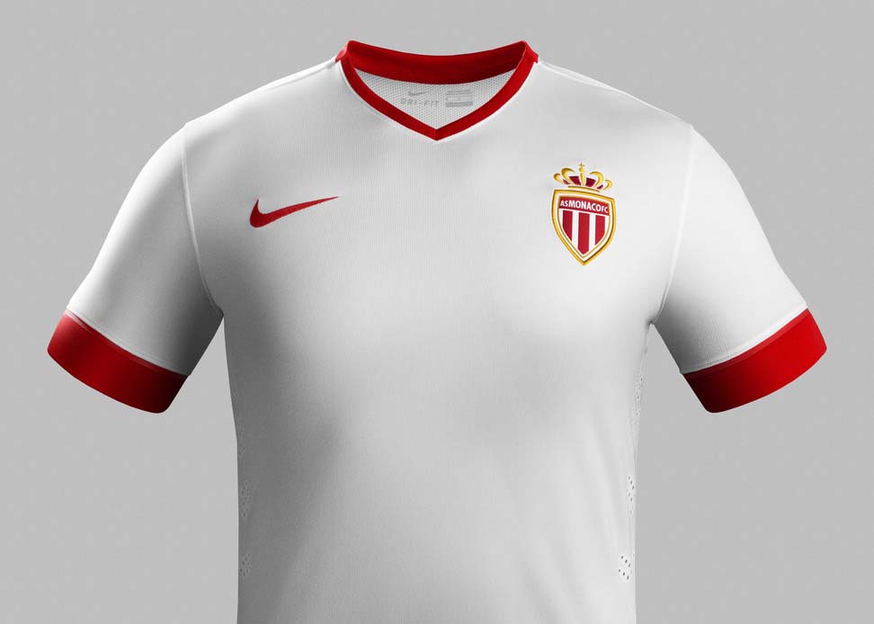 Desain Jersey Roma | new nike as monaco 14 15 kits released footy headlines Desain Jersey Roma | new nike as monaco 14 15 kits released footy headlines