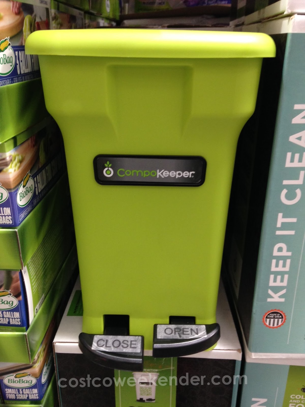 Keep In Clean CompoKeeper Food Waste Bin Costco Weekender