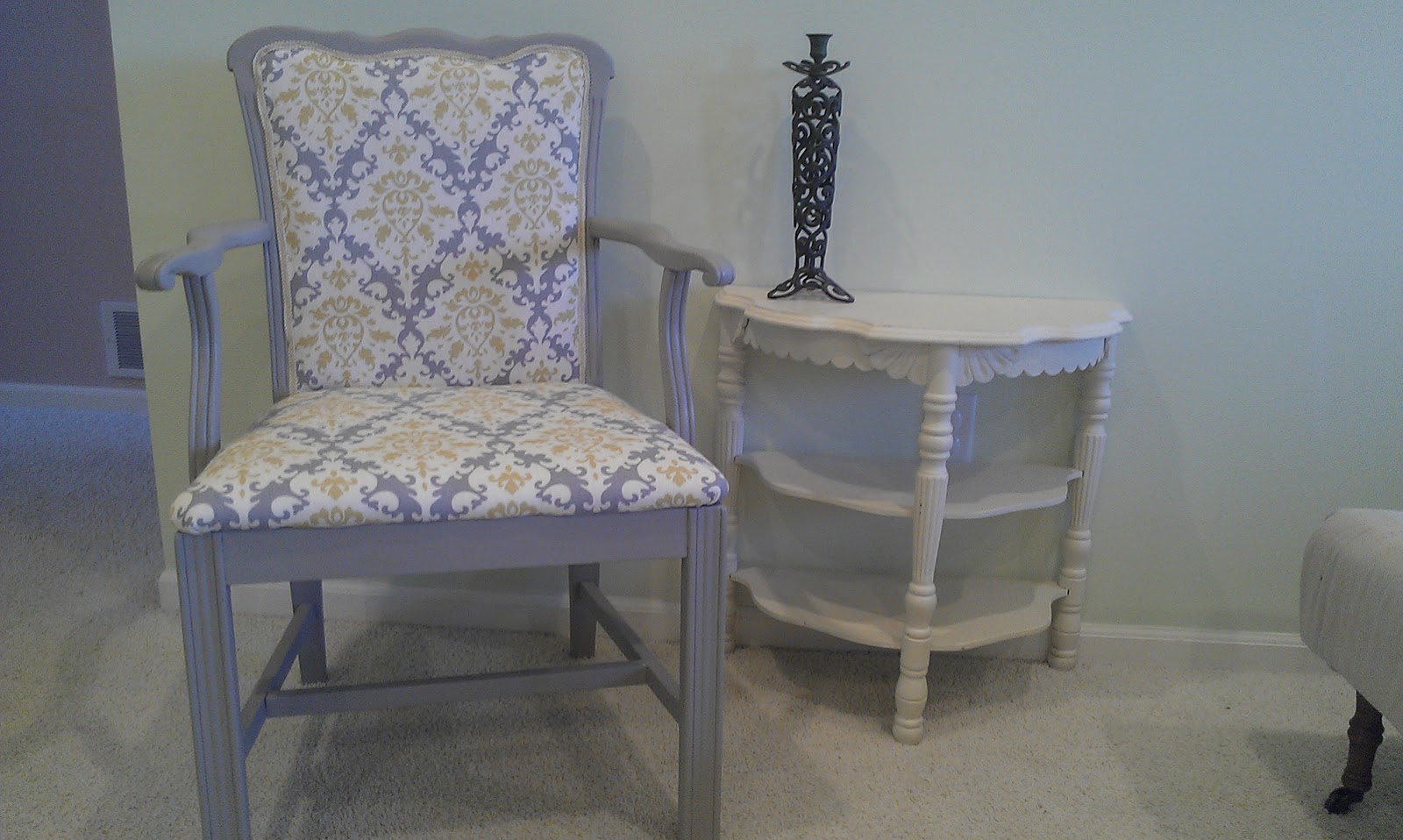 Thrifty Treasures How to fix a broken chair arm