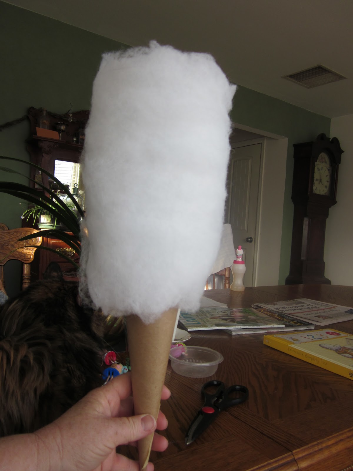 The Land of Melting Shadows Making (fake) Cotton Candy