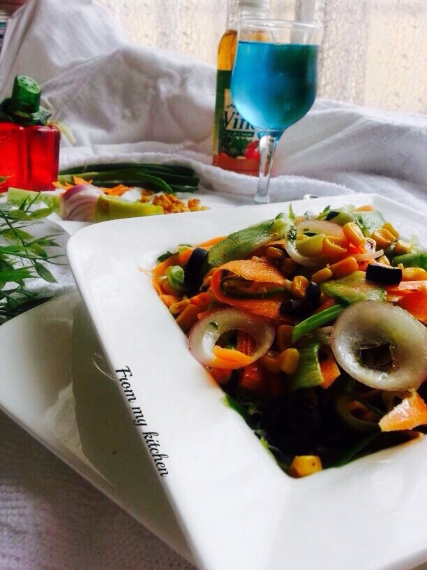 A Salad in Jamie Oliver style. – From My Kitchen