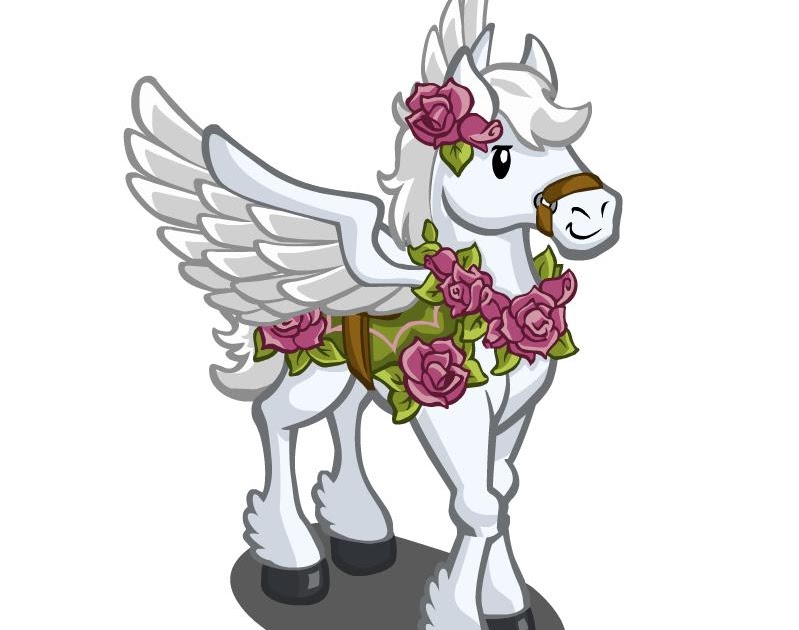 Vj's FarmVille BloG Unreleased Rose pegasus