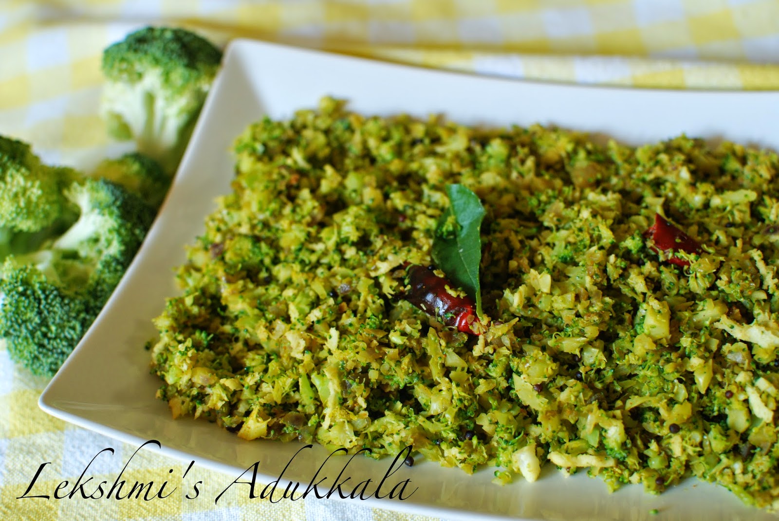 Lekshmi S Adukkala Broccoli Thoran