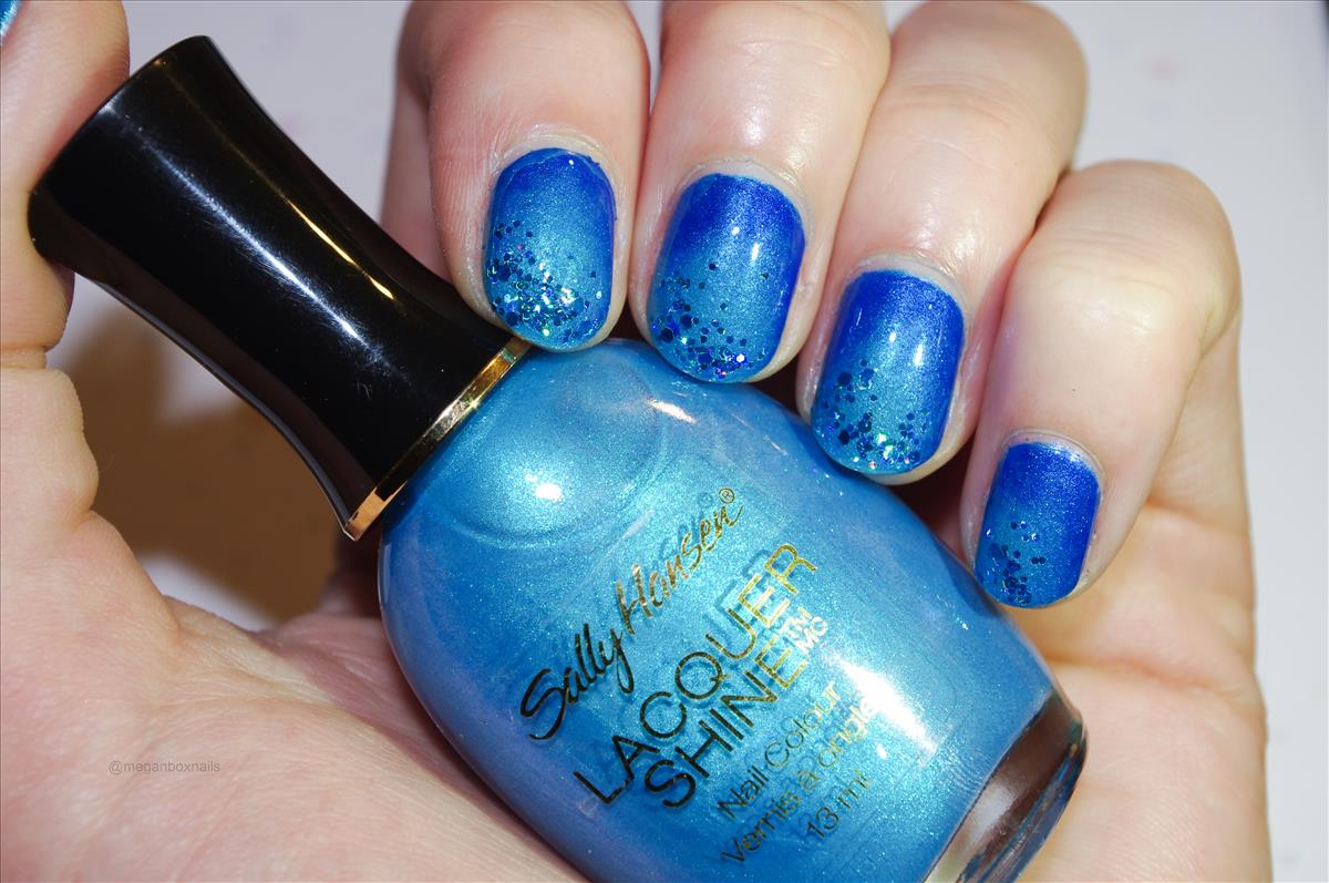 ocean blue color nail polish
