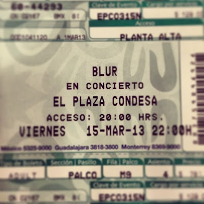 blur 2013 pictures, blur el plaza condesa, blur mexico 2013, blur mexico city, blur mexico gig, blur tour 2013, blur vive latino 2013, blur warm up gig 2013, first blur concert 2013, 