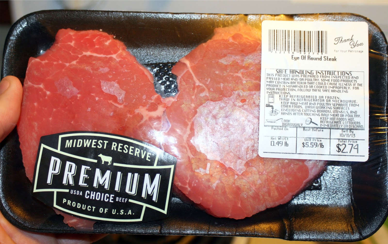 Forsythkid Making do with cheap cuts of meat!