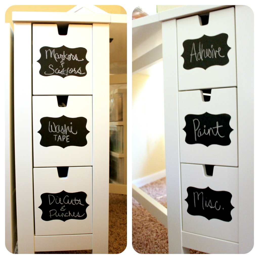 This Girl's Life {make your own chalkboard labels}